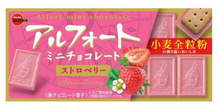 ���������� ������� � �������� �������� ������ ������� Alfort mini chocolate Strawberry Bourbon, 55 �, ������