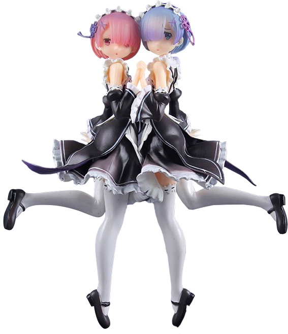 ������� ����� � �������������� ���� � ����: Rem & Ram Twins Ver.