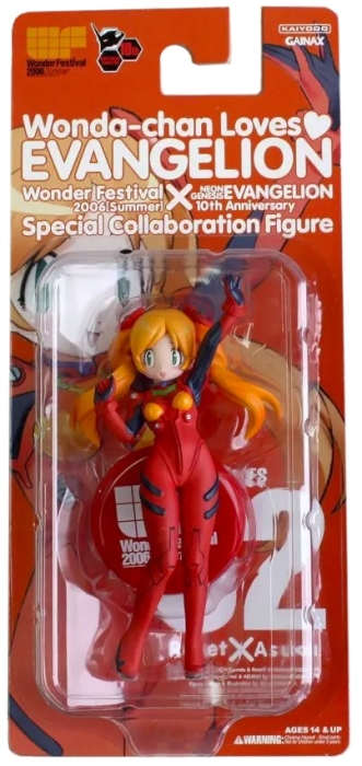  Kaiyodo Evangelion Wonda-Chan Loves Reset x Asuka
