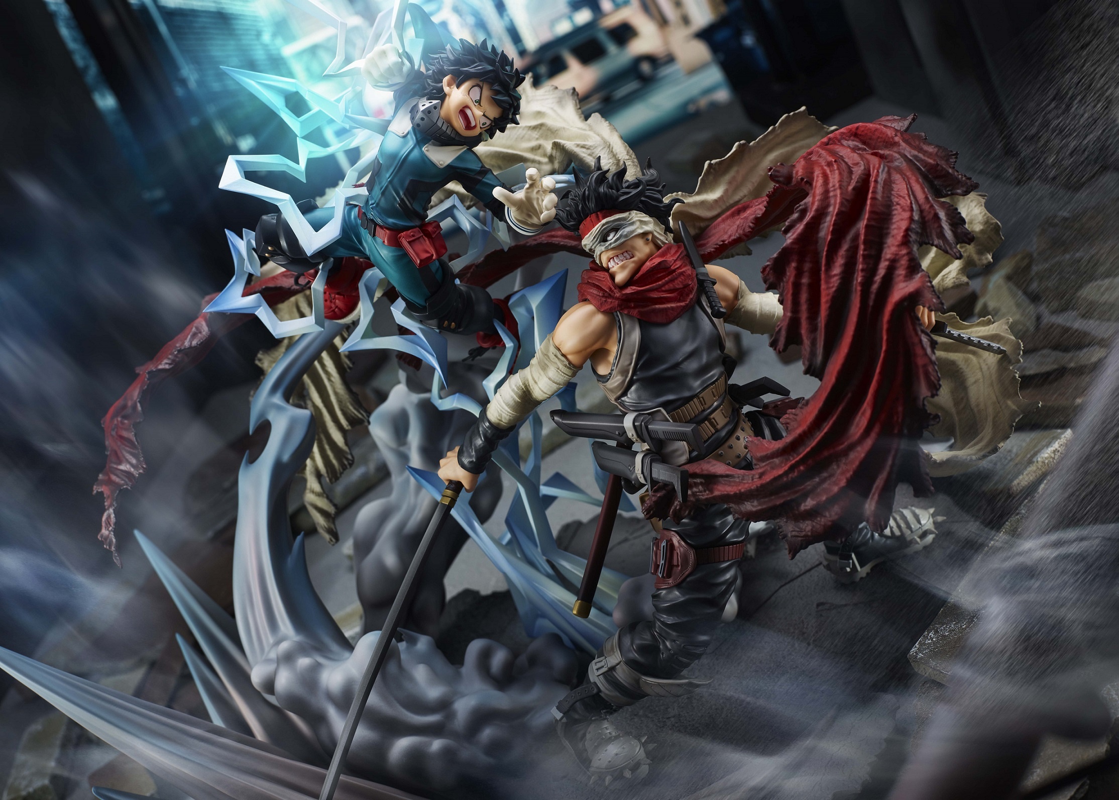 ������� My Hero Academia: Izuku Midoriya vs Stain