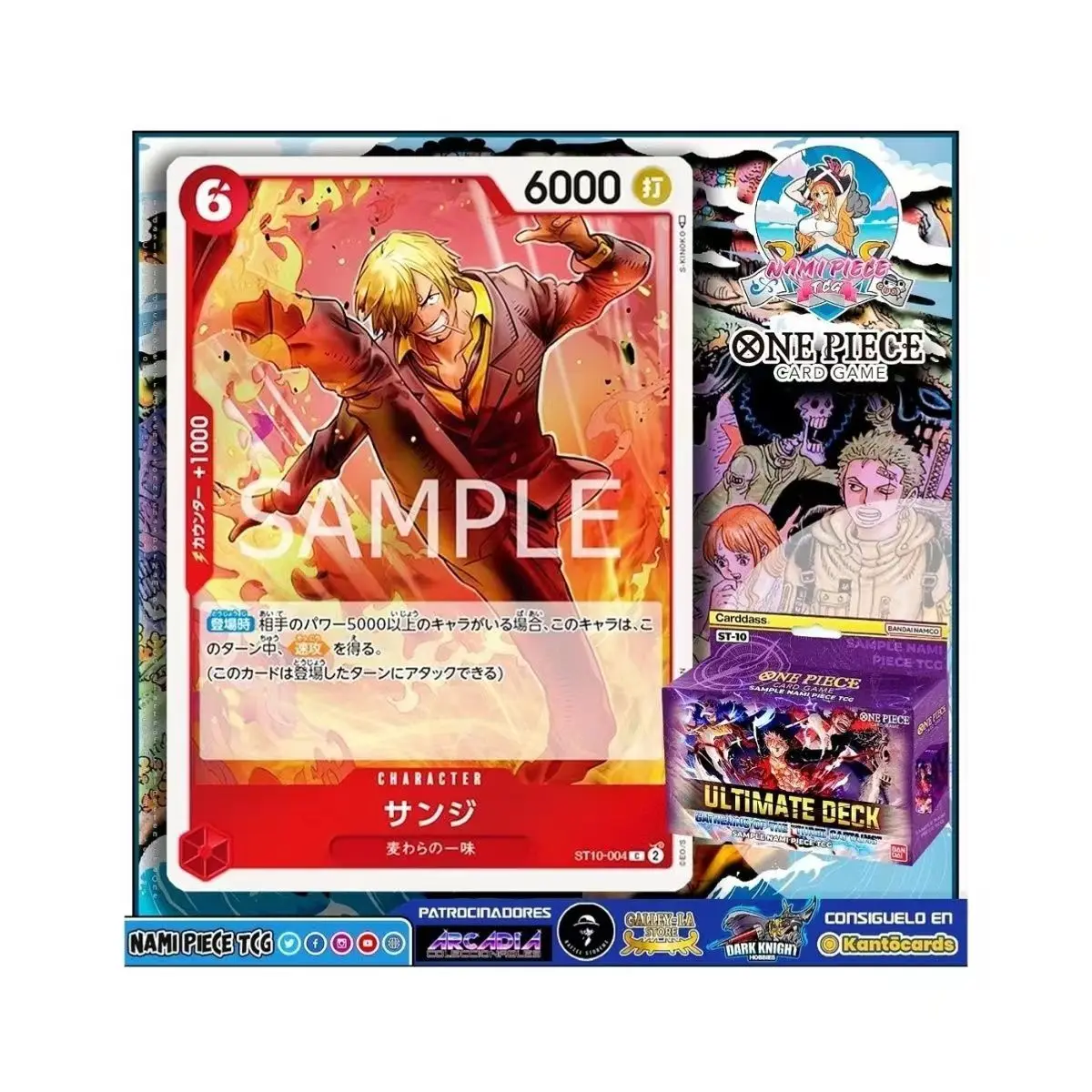 ������������� �������� Bandai Original ST-10 ���-��� / One Piece