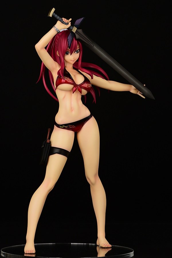 ������� Fairy Tail - Erza Scarlet Swimwear Gravure Style Ver. Fire 1/6