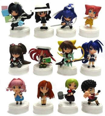 ������� � ������������ School Days Mini Figure Collection Rumbling Angel Vol.2