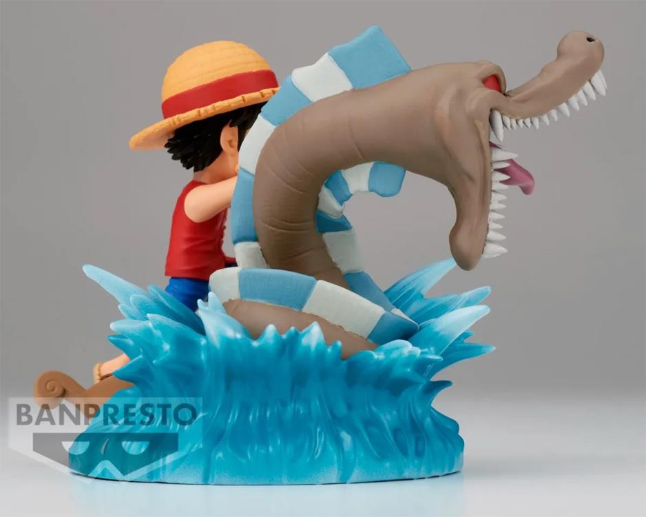 ������� One Piece World Collectable Figure Monkey D. Luffy vs Local Sea Monster