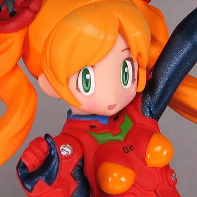 ������� Kaiyodo Evangelion Wonda-Chan Loves Reset x Asuka