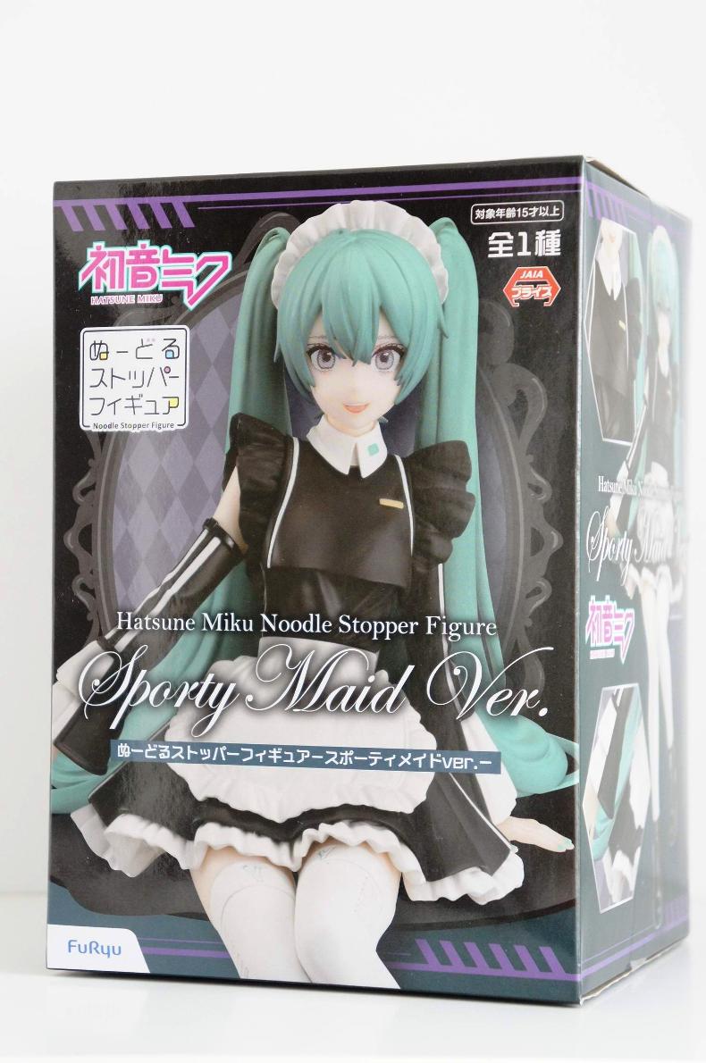 ������� FuRyu Vocaloid Hatsune Miku Sporty Maid Ver. Noodle Stopper Figure