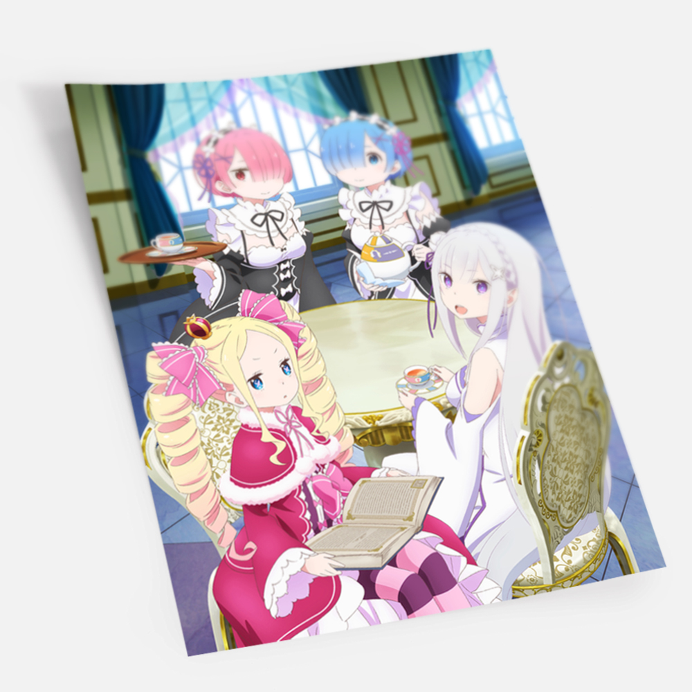 ������ ����� � �������������� ���� � ���� - Beatrice, Rem, Ram � Emilia