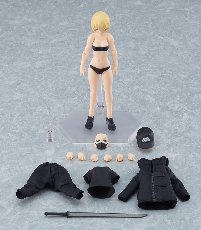 ������� figma Female Body (Yuki) with Techwear Outfit