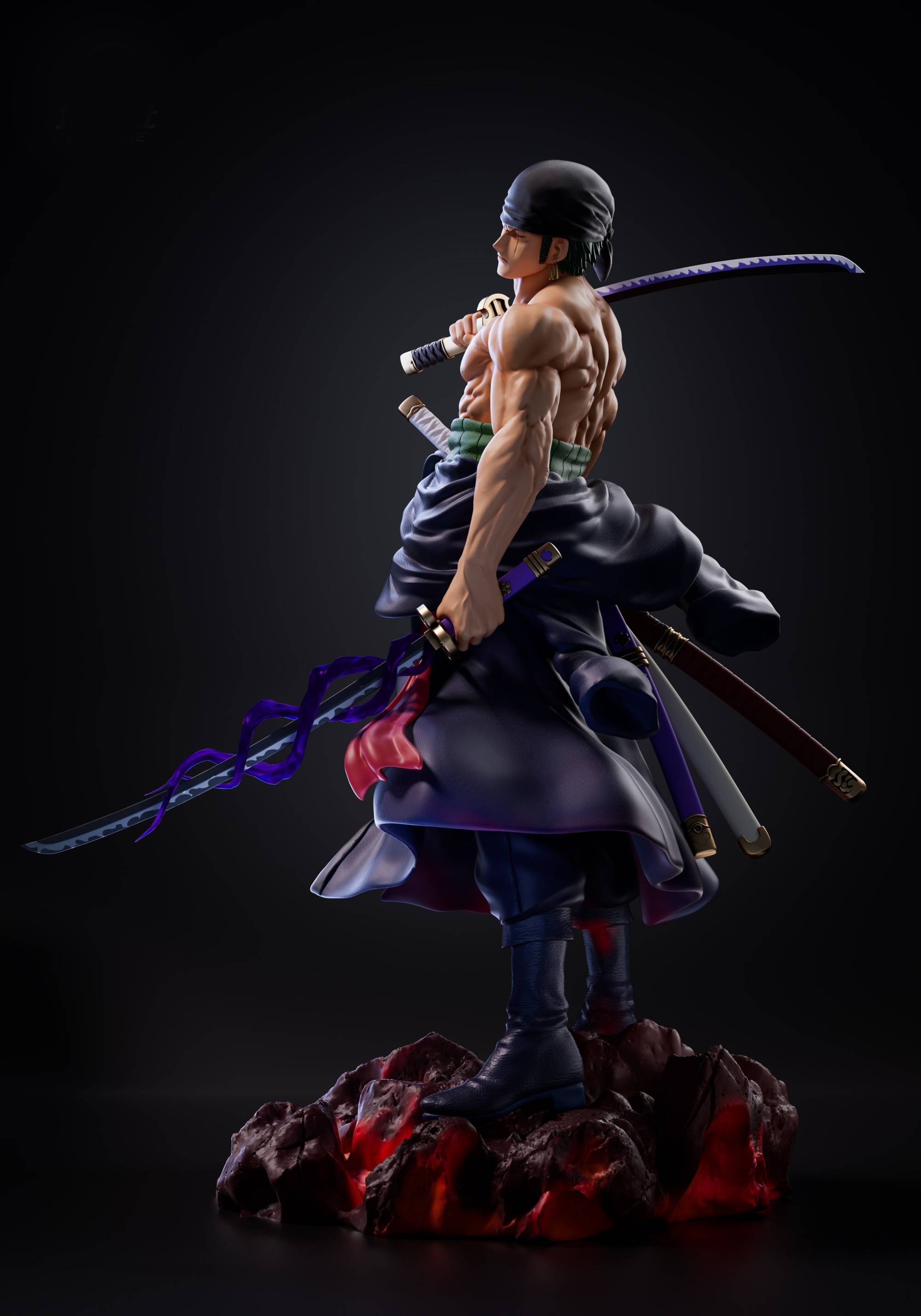 ������� LAZ Zoro Roronoa Statue