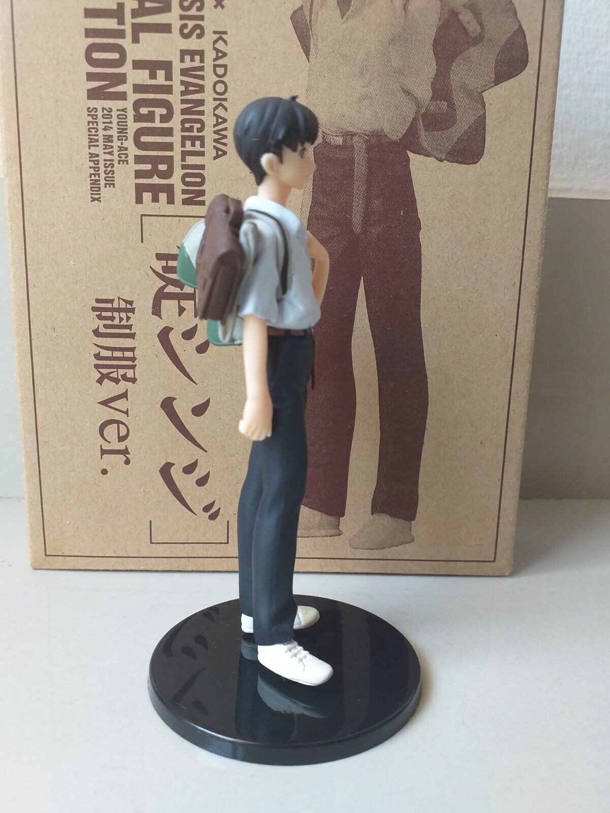 ������� Kaiyodo Evangelion Kadokawa Shinji Ikari Young Ace School Uniform Appendix