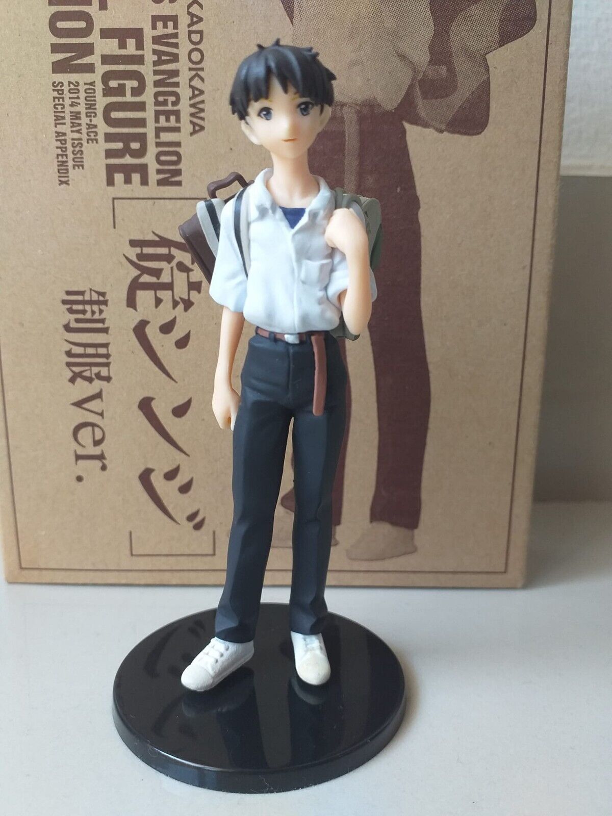 ������� Kaiyodo Evangelion Kadokawa Shinji Ikari Young Ace School Uniform Appendix