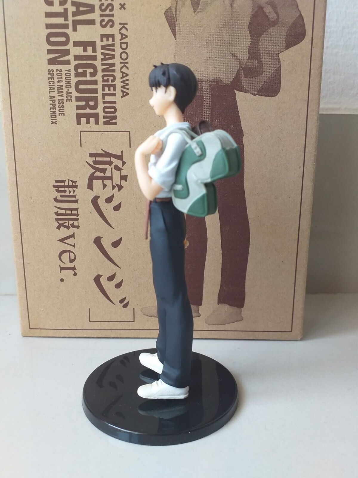 ������� Kaiyodo Evangelion Kadokawa Shinji Ikari Young Ace School Uniform Appendix