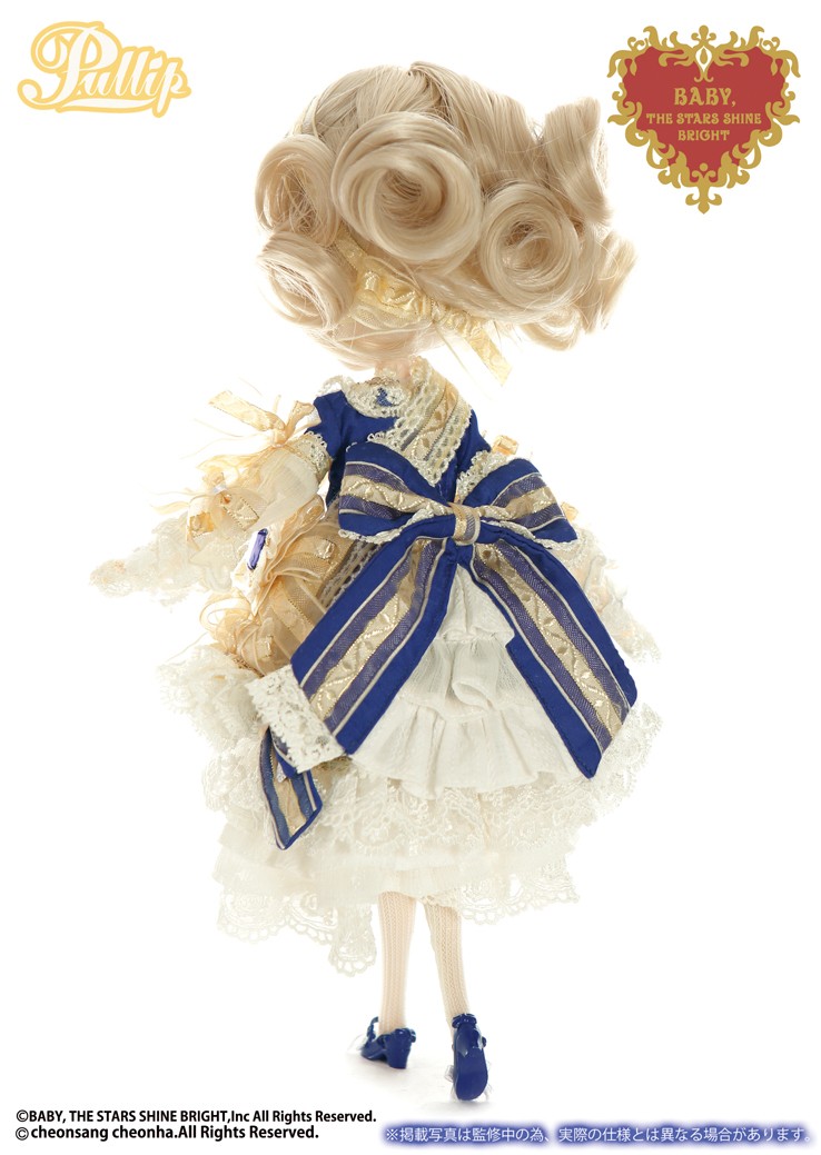 ����� P-163 Pullip La robe vert bleu royal