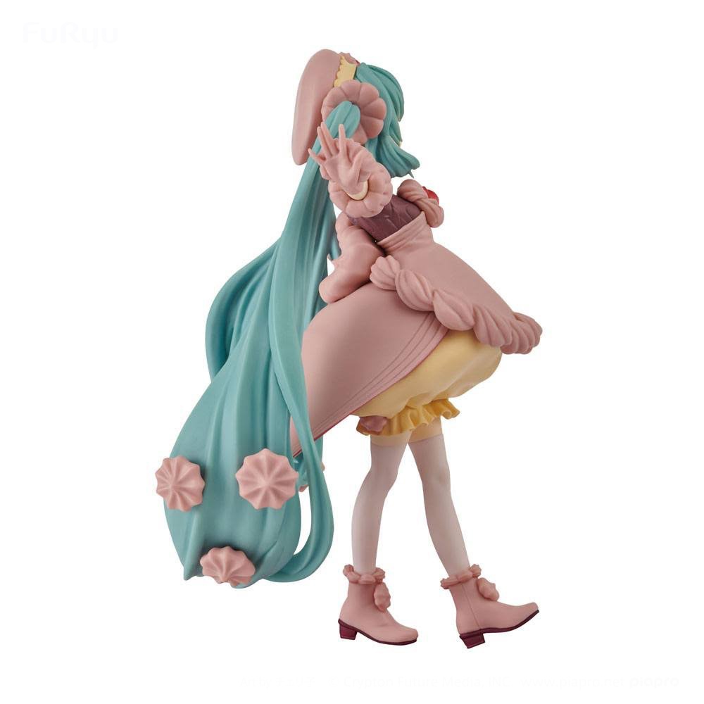 ������� FuRyu Vocaloid Hatsune Miku SweetSweets Series PVC Statue Hatsune Miku Strawberry Chocolate Ver.