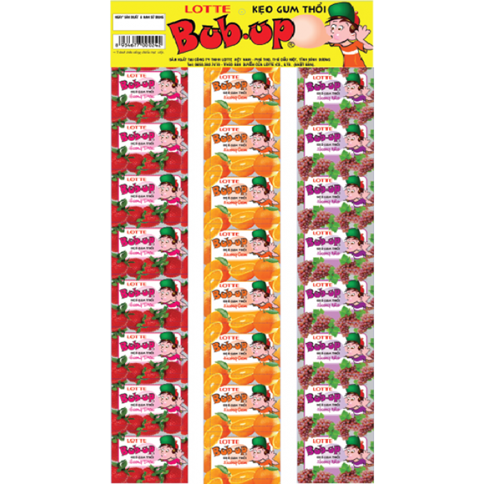 ����������� ������� Lotte ����� Bub-up Drink �������: ��������, ��������, ��������