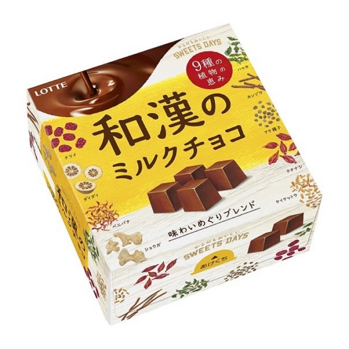 ������� ��������� �������� � ��������� ������� Milk Chocolate Herb Brend
