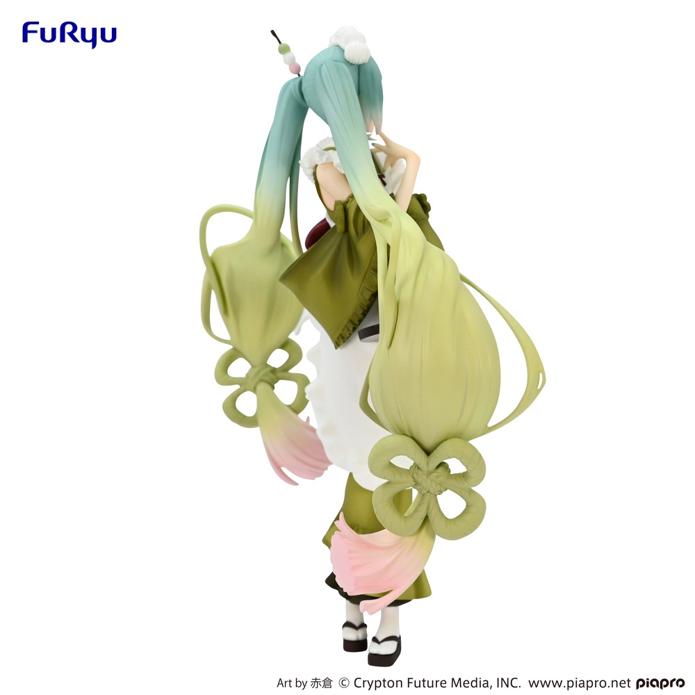 ������� Vocaloid Exc?d Creative Figure Sweet Sweets Hatsune Miku Matcha Parfait