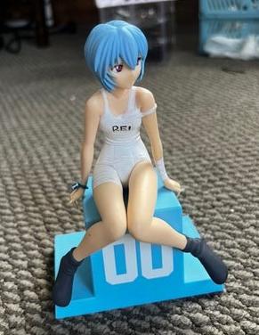 ������� Sega Evangelion Rei Ayanami School White Swimsuit 2005