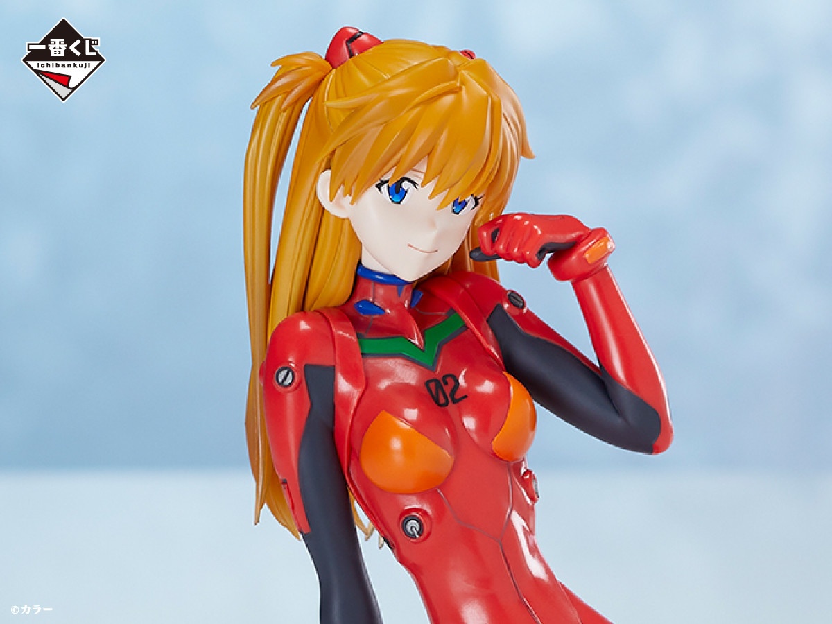 ������� Bandai Evangelion Ichiban Kuji Heroines Quarter Impact 1/4 Souryuu Asuka Langley