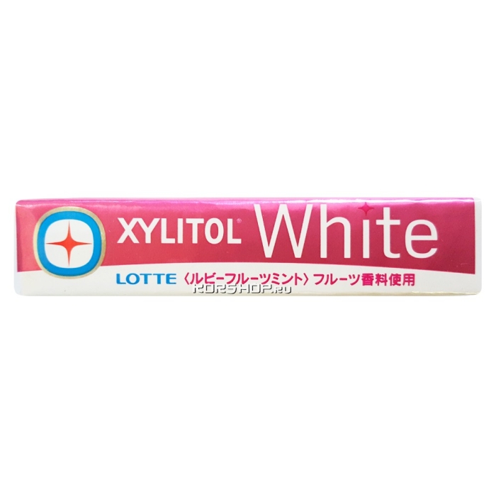 ����������� ������� � ��������-������ ������ Xylitol White Fruit Mint