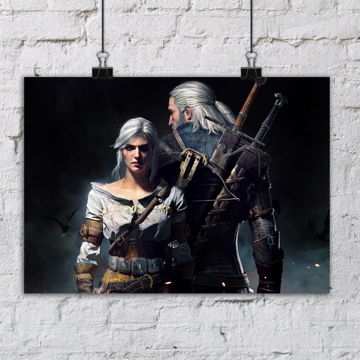 ������ ������� 3 Wild Hunt Geralt and Ciri