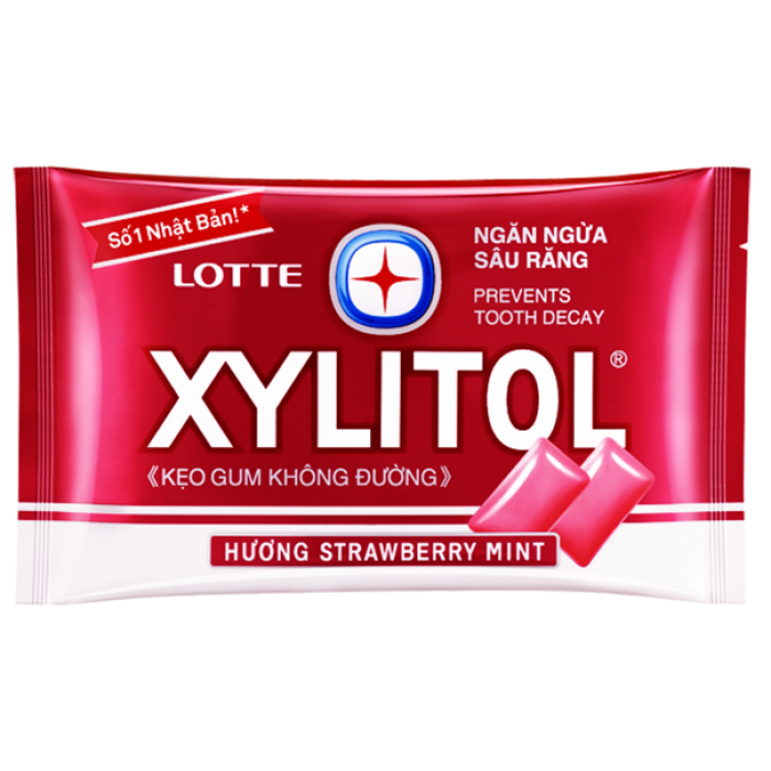 ����������� ������� �� ������ �������� � ���� Xylitol Strawberry Mint