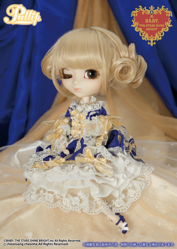 ����� P-163 Pullip La robe vert bleu royal