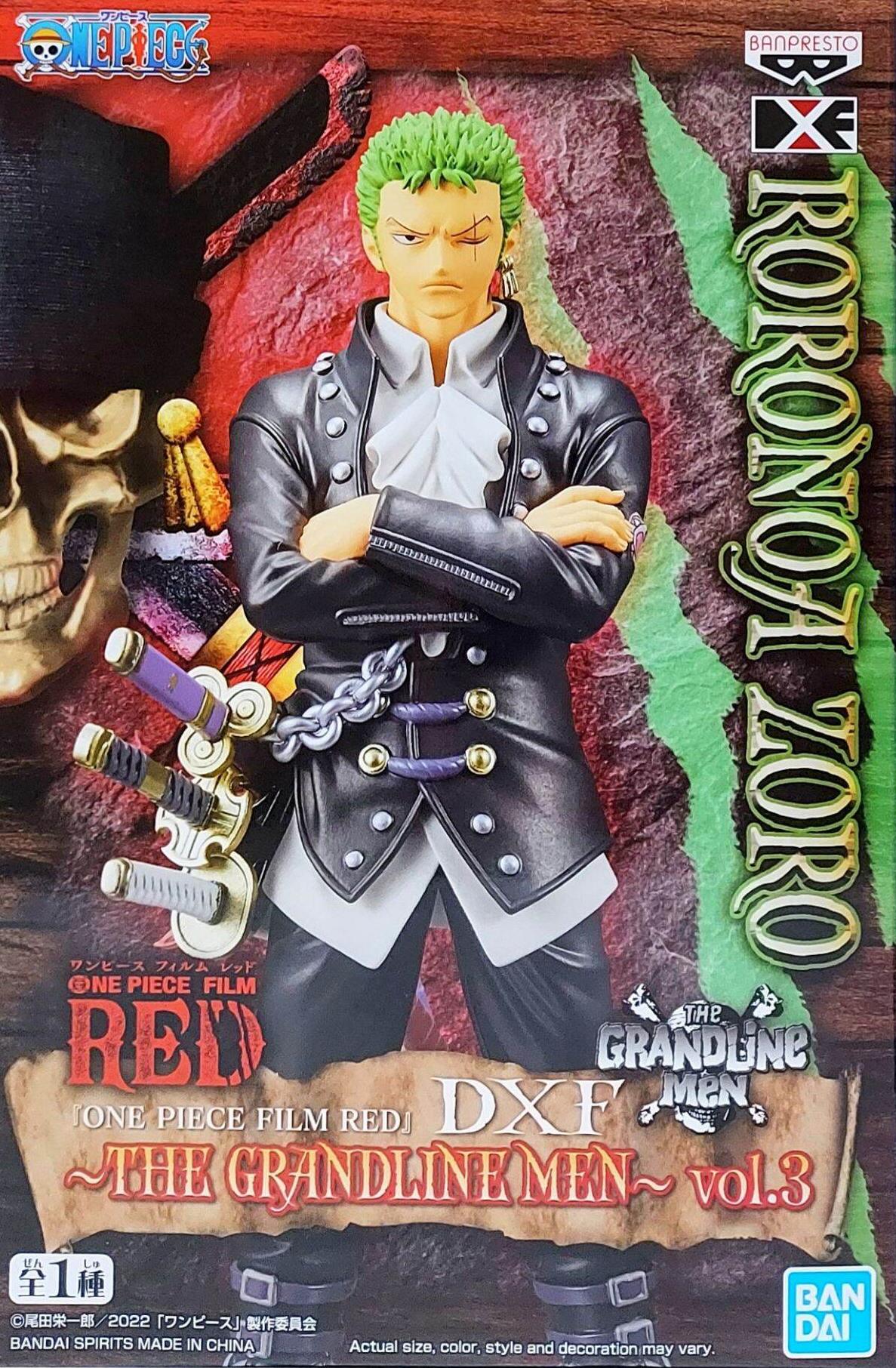 ������� Banpresto One Piece DXF Roronoa Zoro The Grandline Men Vol.3