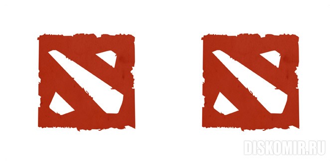 ���������� ������� ��� ���� Dota 2 Logo