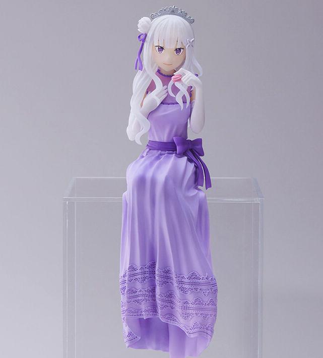 ������� Re: Zero Premium Chokonose Figure Emilia Dress Up Party