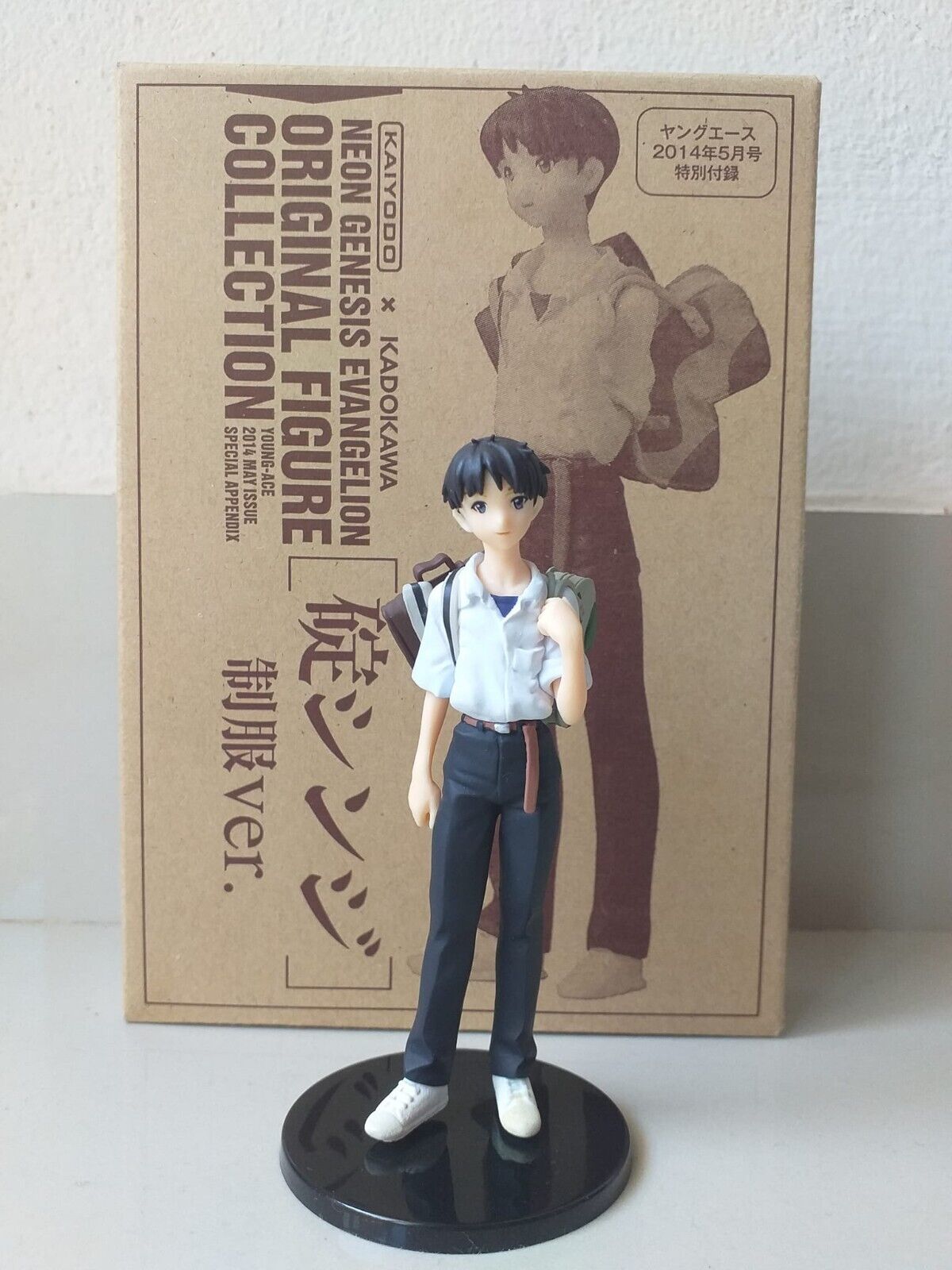 ������� Kaiyodo Evangelion Kadokawa Shinji Ikari Young Ace School Uniform Appendix