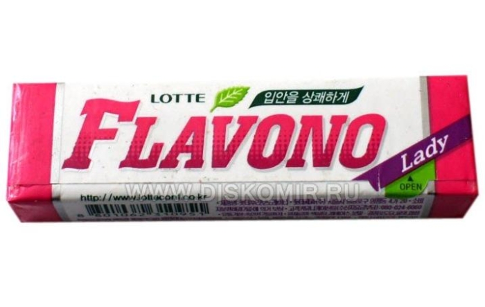 ��������� ����������� ������� Lotte ����� Flavono Lady (6 ���������)