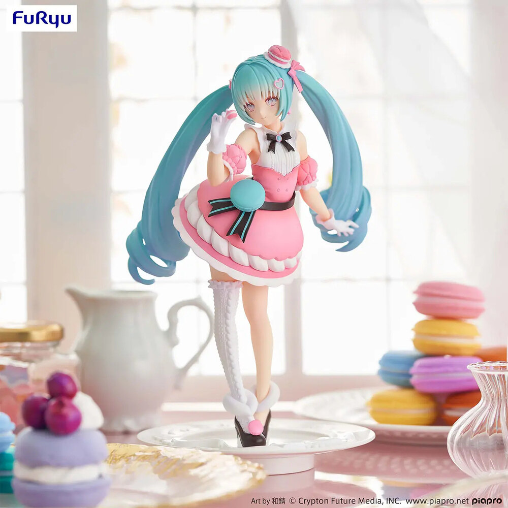 ������� Vocaloid Exc?d Creative Figure Sweet Sweets Macaron Hatsune Miku
