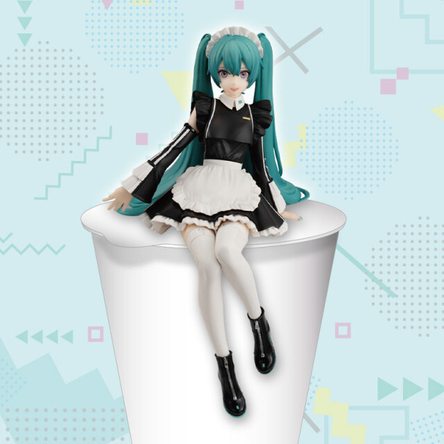 ������� Vocaloid Noodle Stopper Figure Hatsune Miku Sporty Maid Ver.
