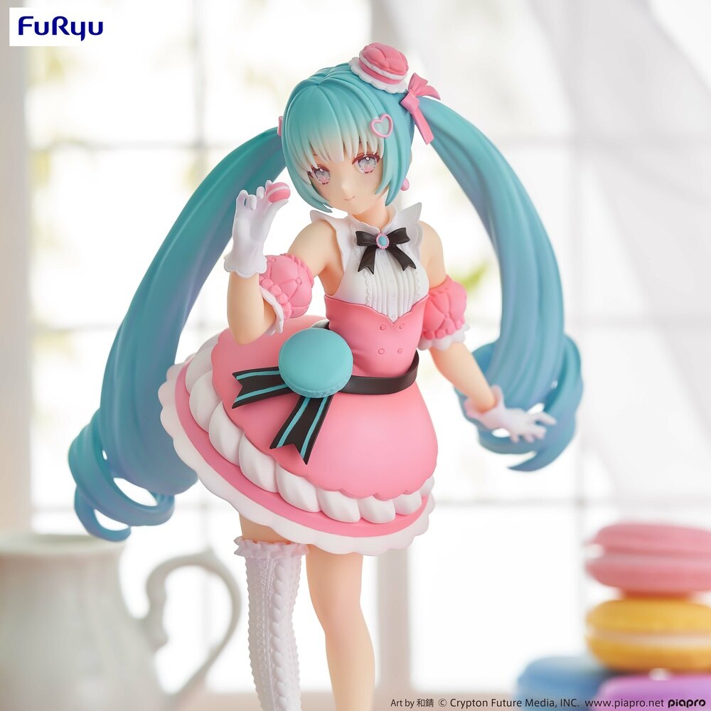������� Vocaloid Exc?d Creative Figure Sweet Sweets Macaron Hatsune Miku