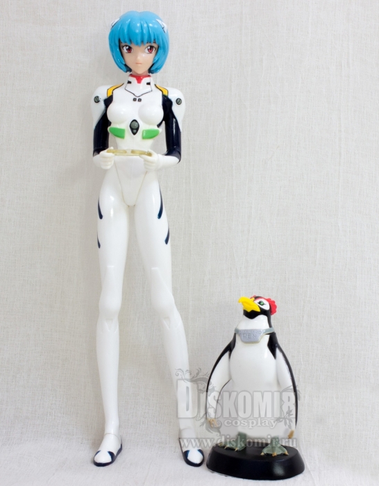 ������� Tsukuda Hobby Sega 1/6 Neon Genesis Evangelion Rei Ayanami w/ Penguin Pvc Figure