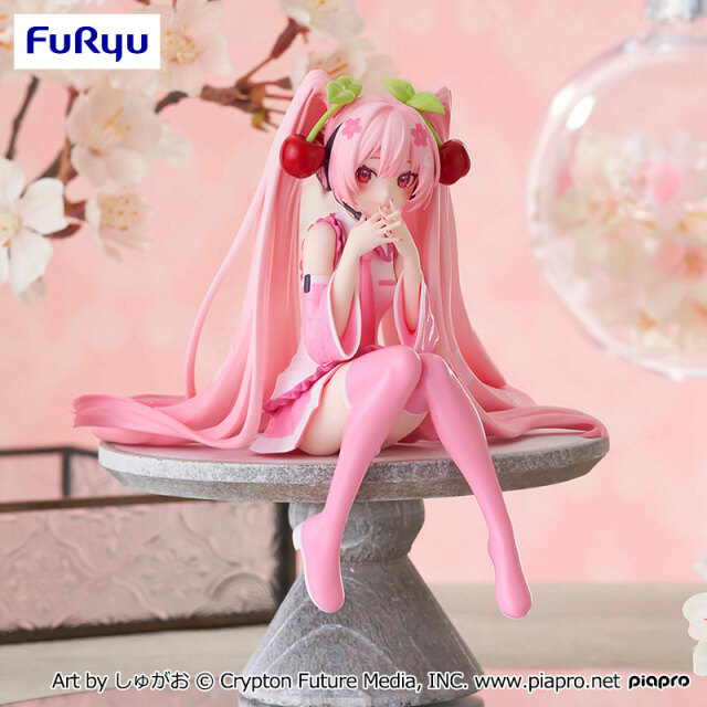 ������� FuRyu Vocaloid Noodle Stopper Figure Sakura Miku 2023 Ver.