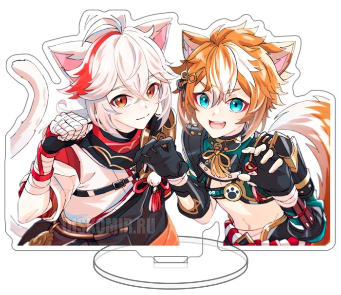 ������� ��������� ������ ������ - ������� � ���� ����� (Kazuha and Gorou Cat)
