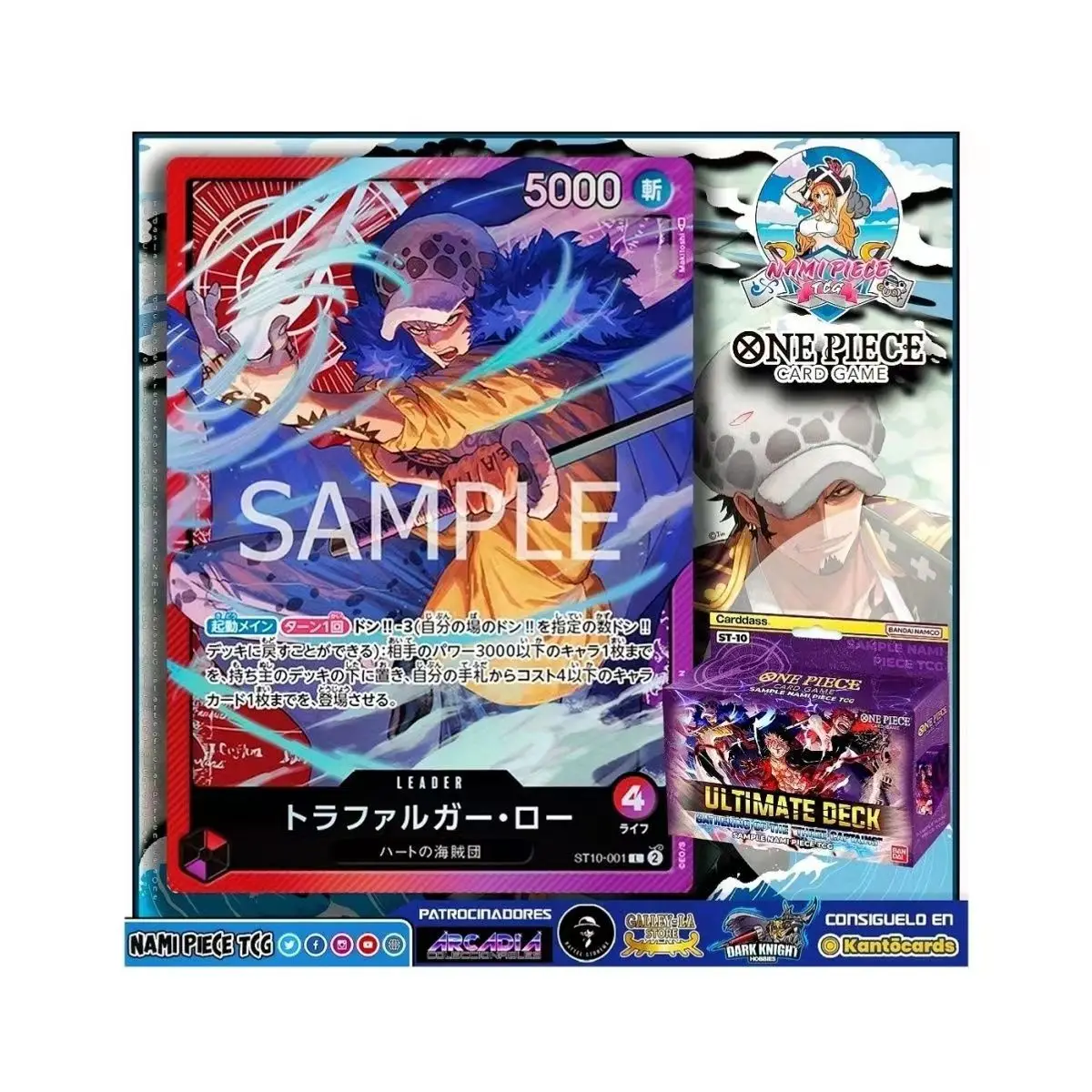 ������������� �������� Bandai Original ST-10 ���-��� / One Piece