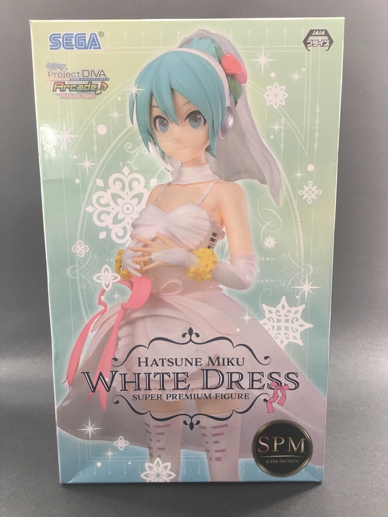 ������� Sega SPM Vocaloid Hatsune Miku DIVA White Dress