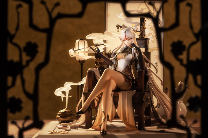 ������� Genshin Impact Ningguang Gold Leaf and Pearly Jade Ver. 1/7 Complete Figure