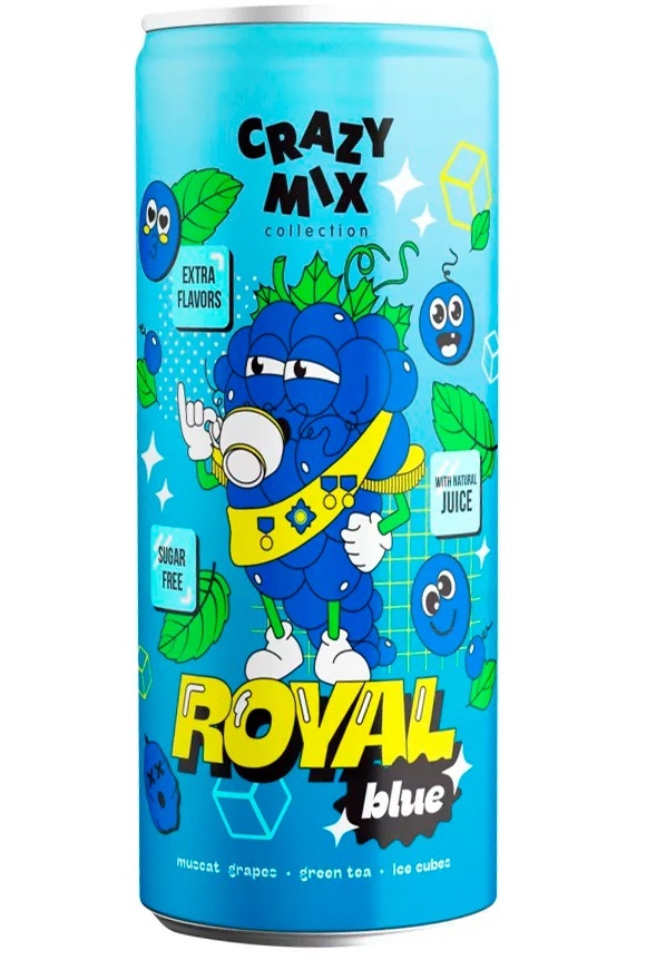 ������� Crazy Mix Royal Blue ������ ���� ���� ���  ��������-������� ��� 0,33�