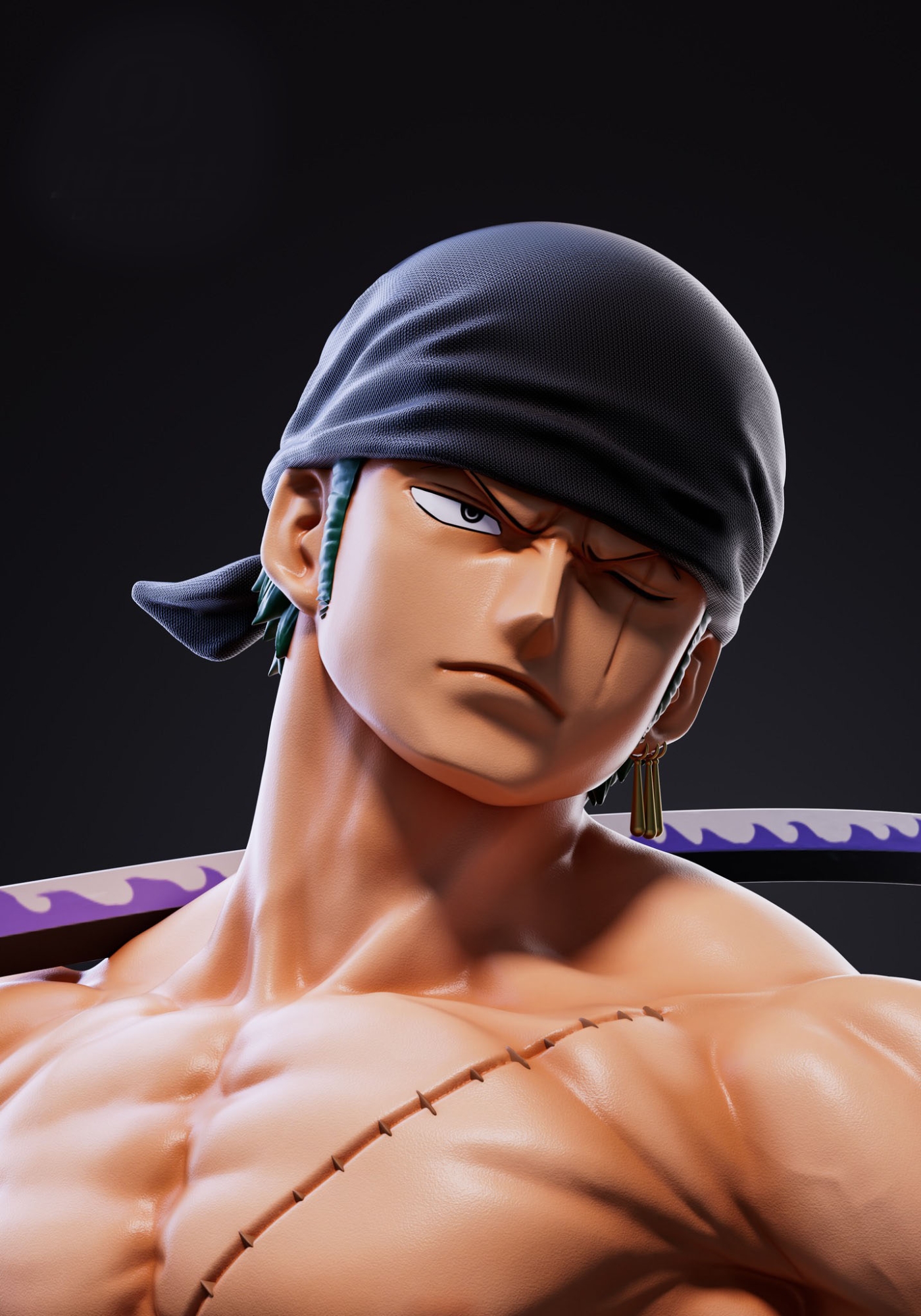 ������� LAZ Zoro Roronoa Statue